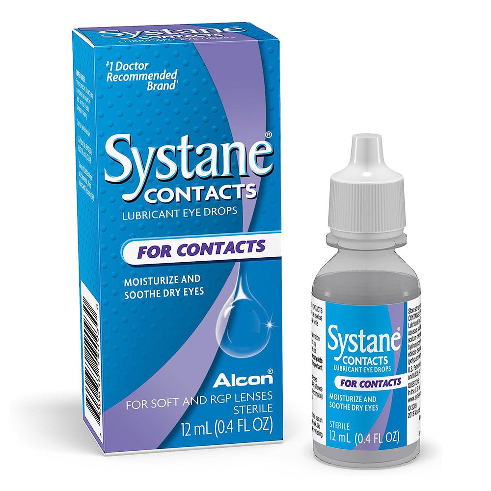 Systane Contacts Lubricant Eye Soothing Drops, 0.4 Oz